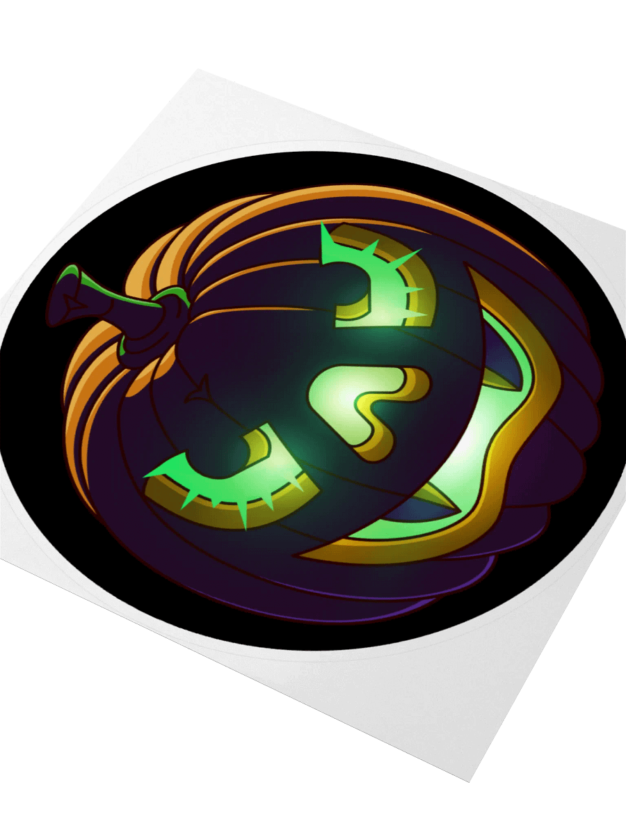 Ghoul pumpkin - Sticker product image (3)