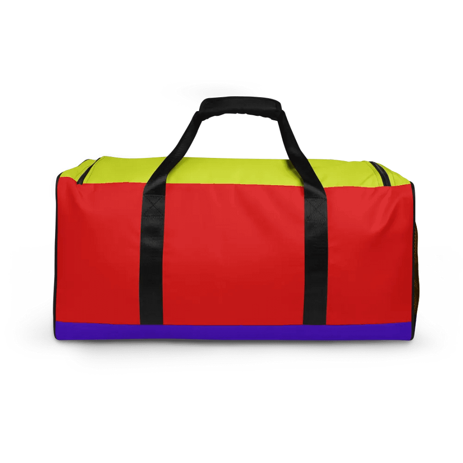 Color Block Duffle Bag product image (3)