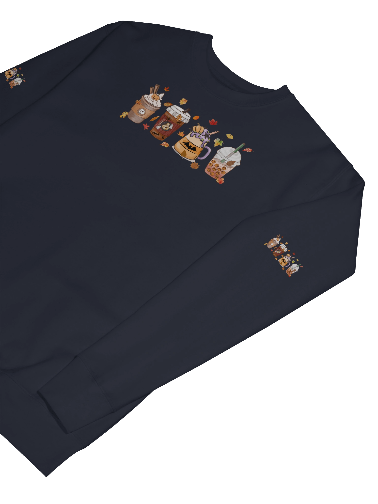 Cozy Halloween Vibes Sweatshirt – Sweet Treat Design product image (70)