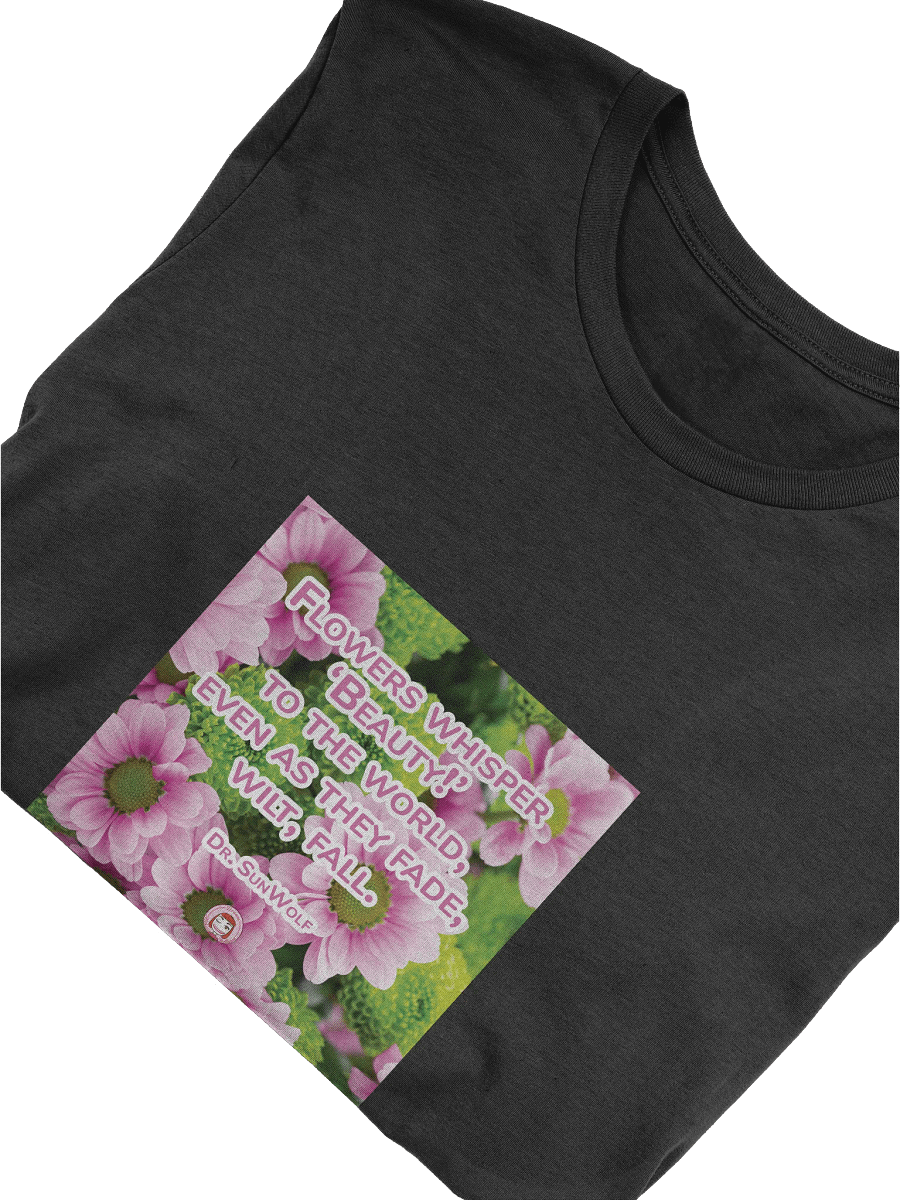 Whispering Beauty Floral T-Shirt: 
