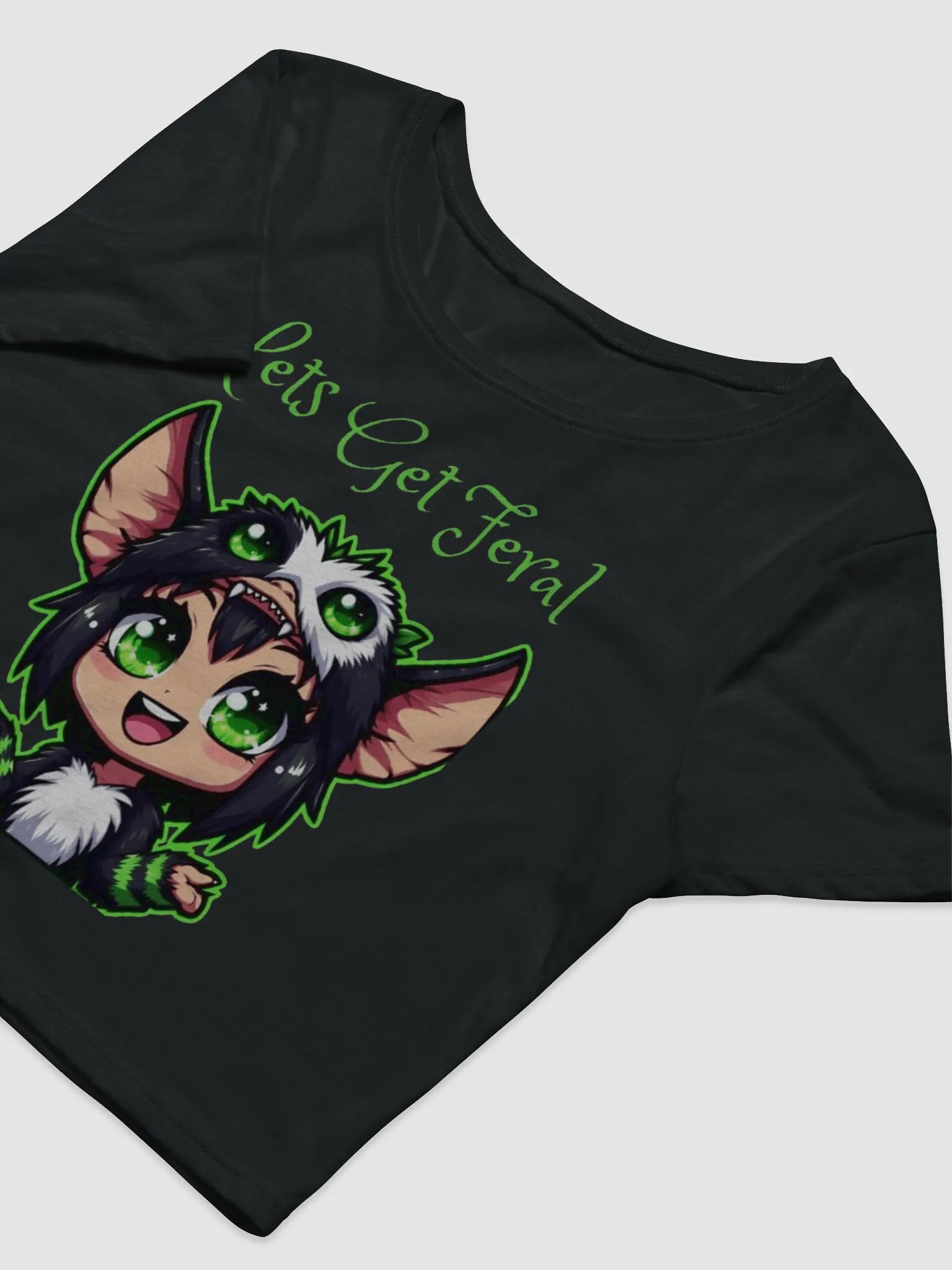 lets get feral crop top t-shirt product image (5)