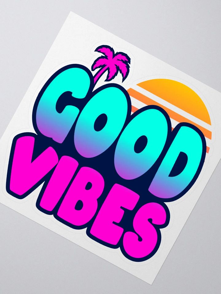 GOOD VIBES STICKER product image (2)