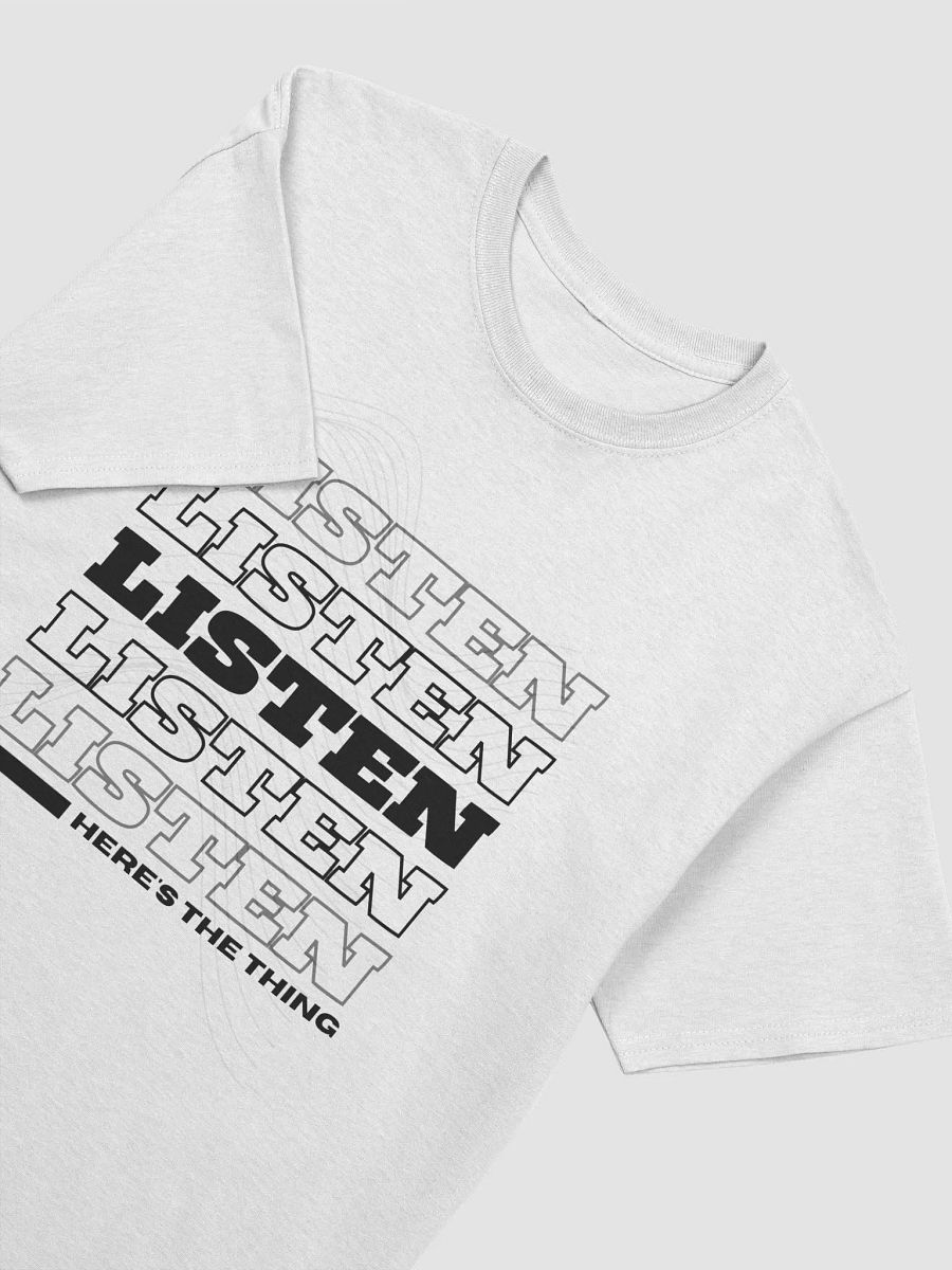 Listen (Light Tee) product image (12)