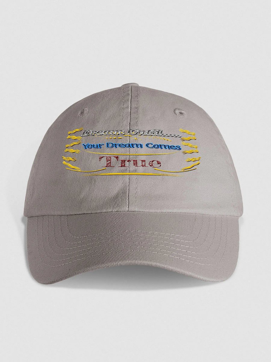 Dream Until.. Your Dream Comes True - Embroidered - Youth Biowashed Dad Hat product image (1)