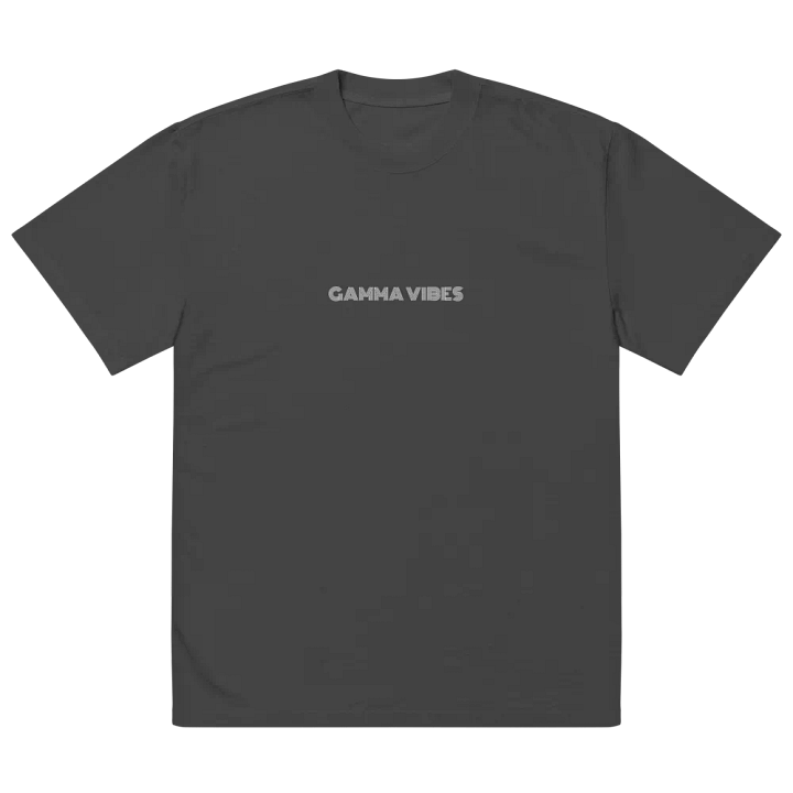 Gamma Vibes Oversized T-Shirt product image (2)