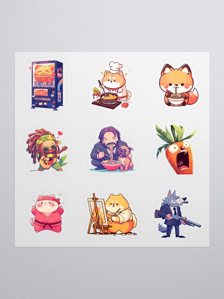 Cute Sticker Pack XII product image (1)