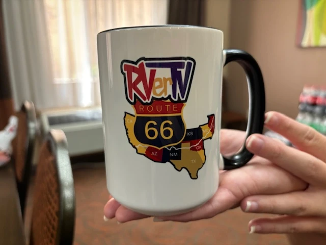 Route 66 Map - Ceramic Coffee Mug product image (1)