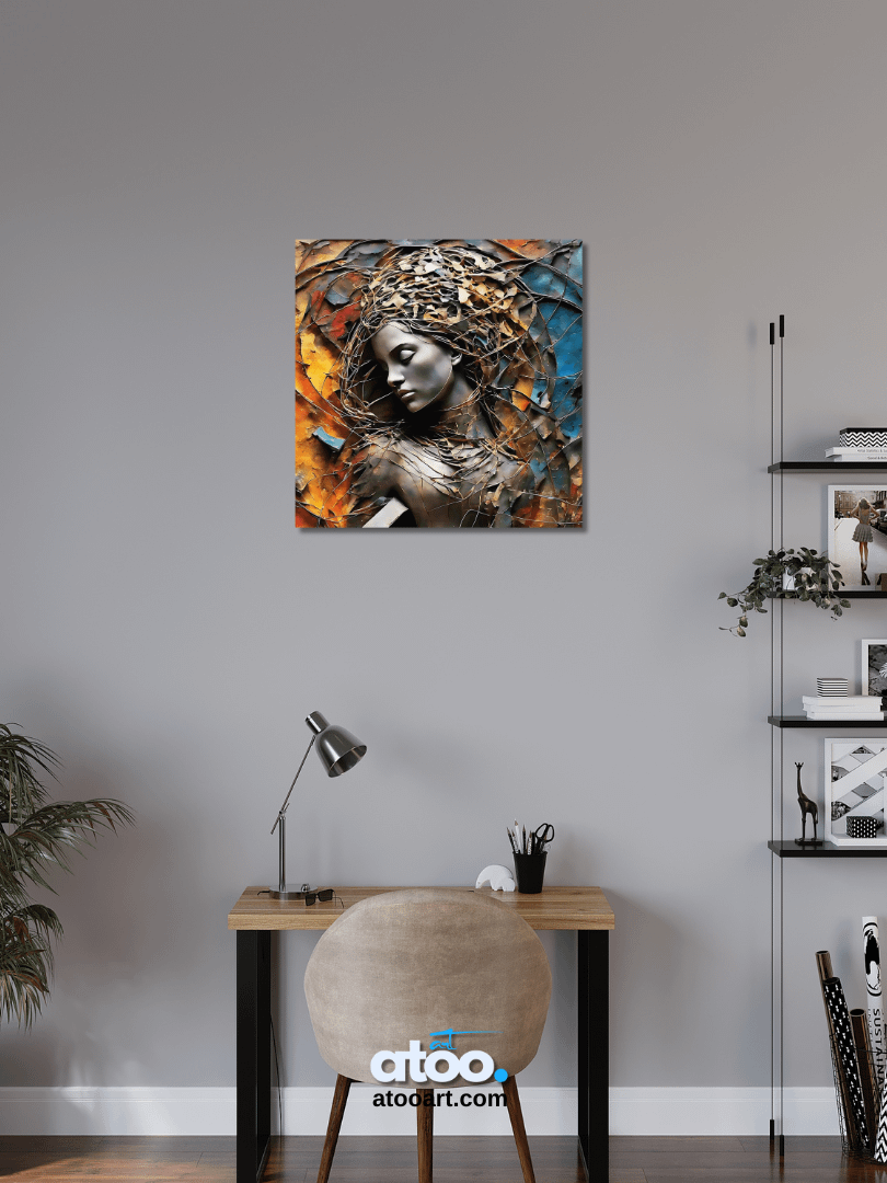 Be Free to Yourself | Silent Resistance | Canvas Painting product image (6)