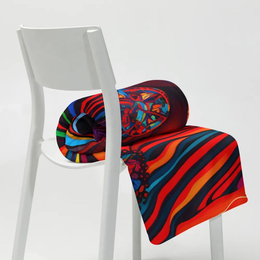 African Art Design Art of Africa Throw Blanket product image (9)