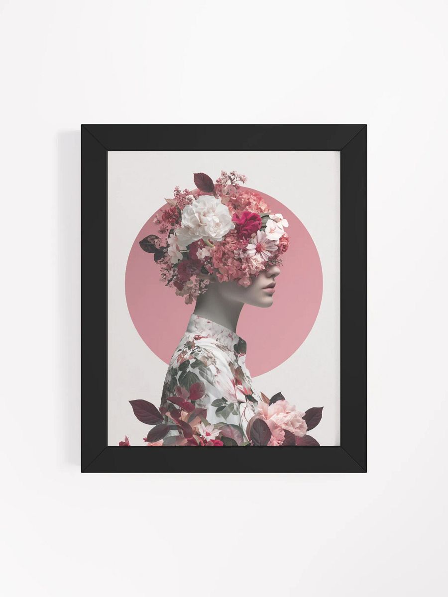 Floral Silence Framed Poster product image (65)