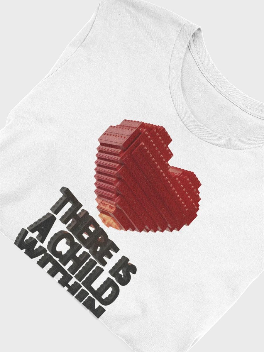 Heart made from lego type bricks product image (4)