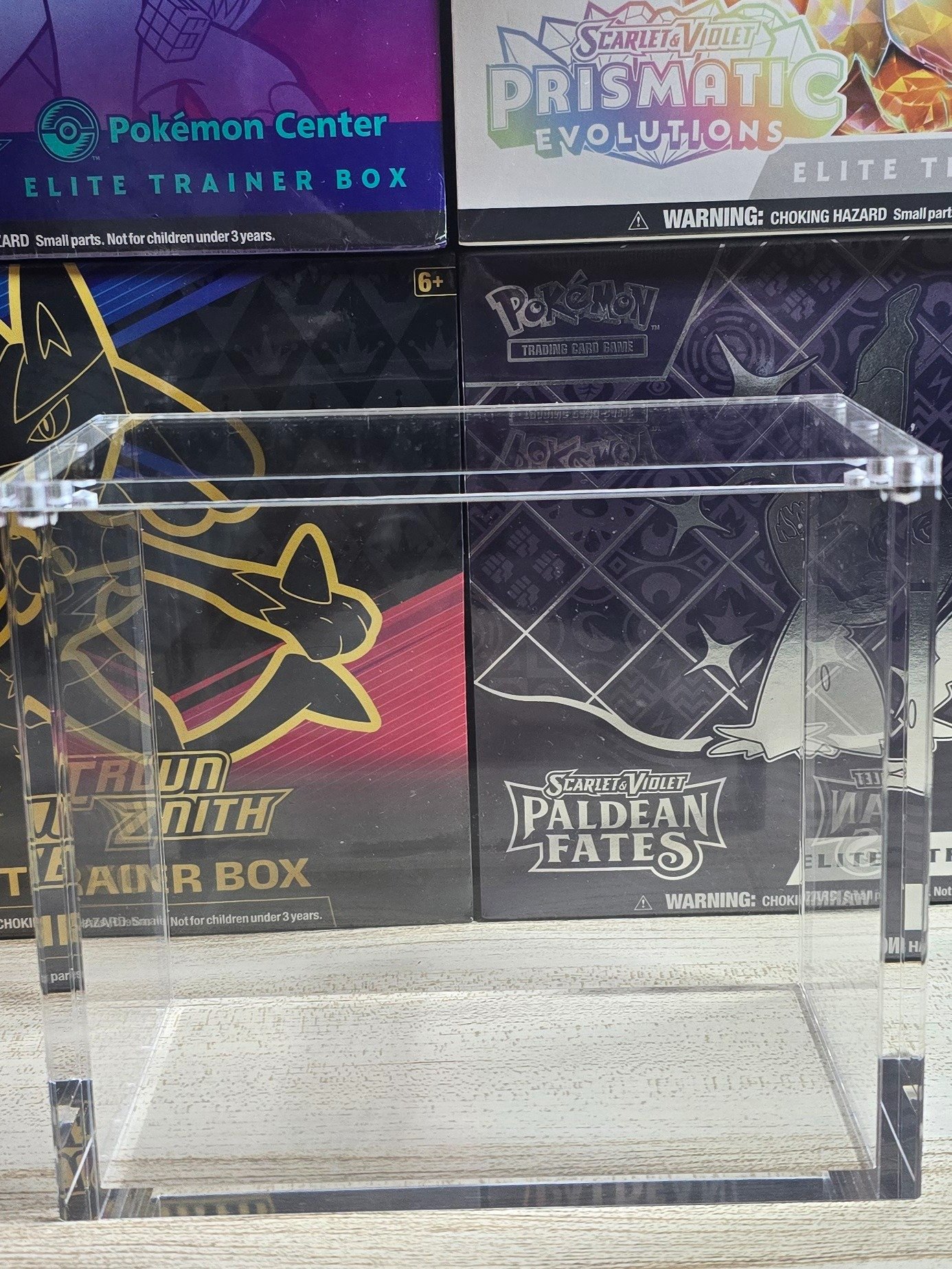 MISTIC VAULT Premium Acrylic Booster Box Case product image (2)