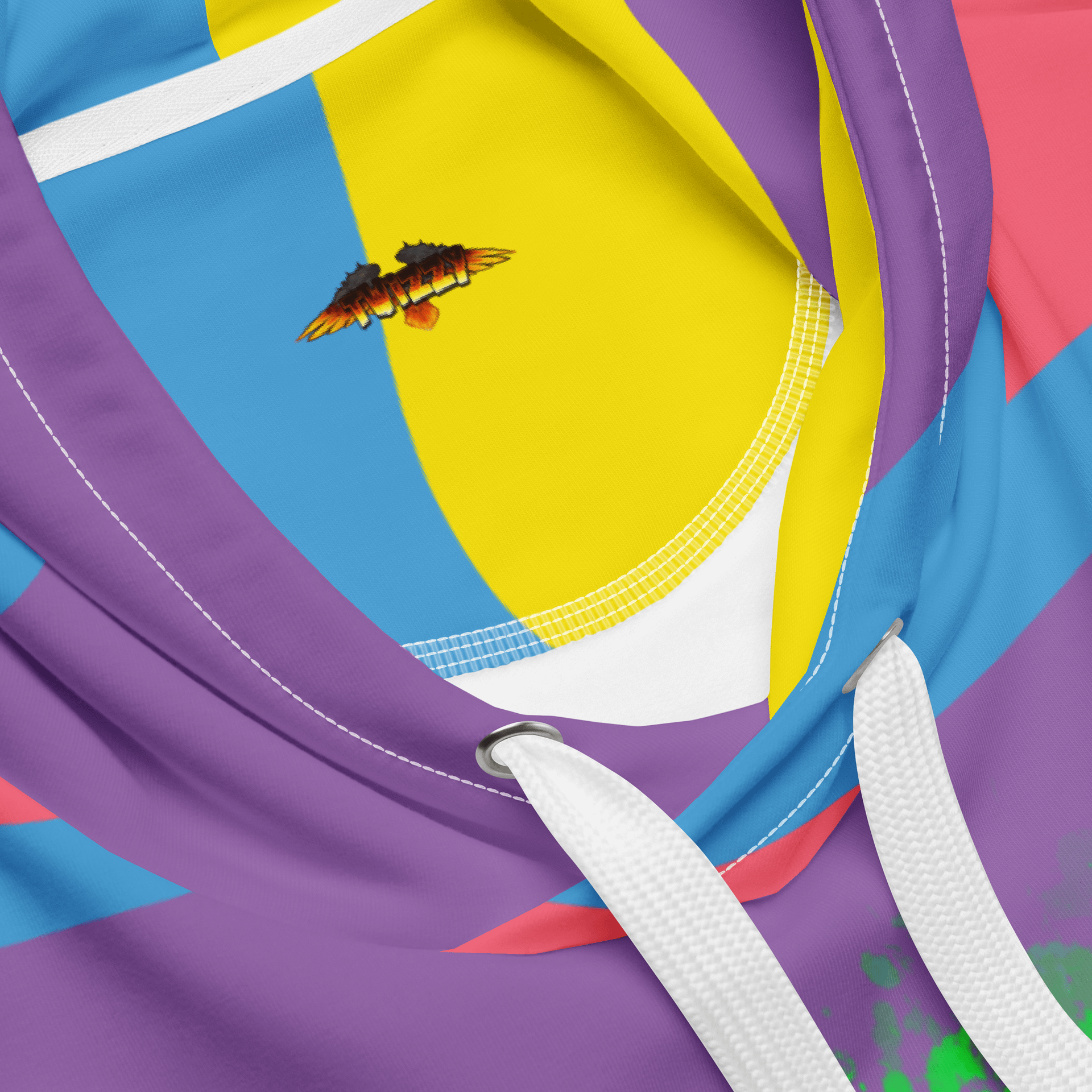 “Graffiti Surge” – Junkie Project Hoodie product image (4)