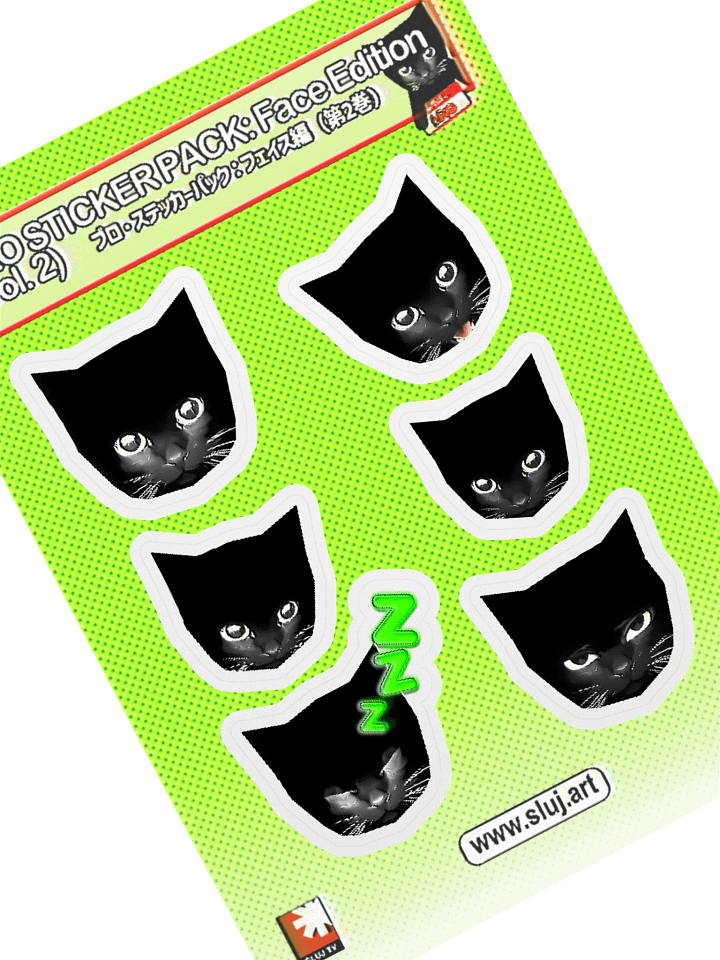 BRO STICKER PACK: Face Edition (Vol. 2) product image (1)