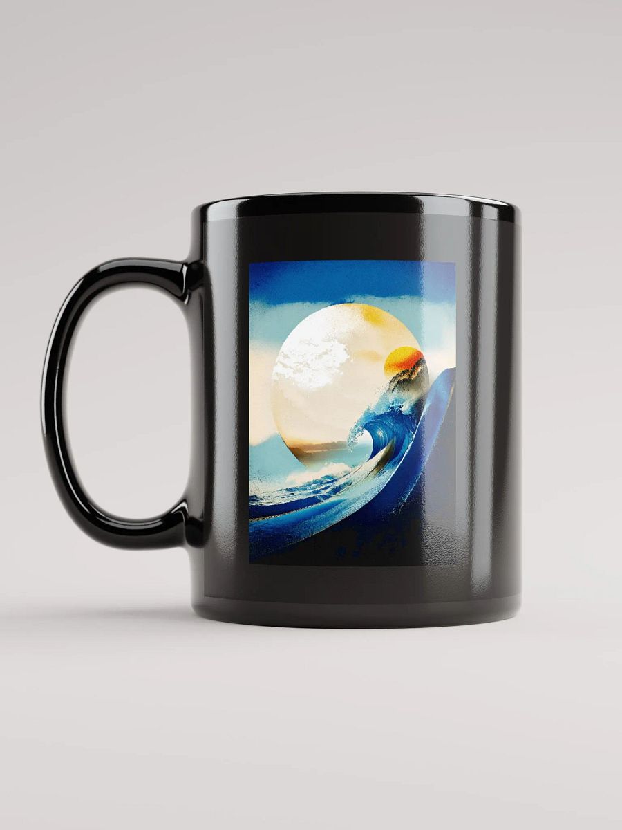 Geometric abstract art in Japanese style (front & back) product image (6)