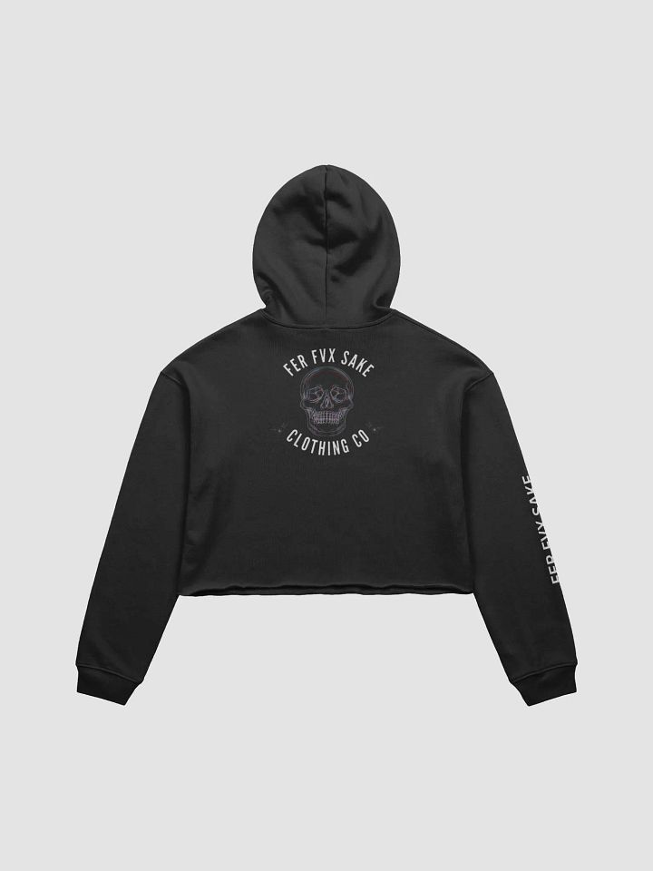 FFS 3D Skull Women's Cropped Hoodie product image (2)