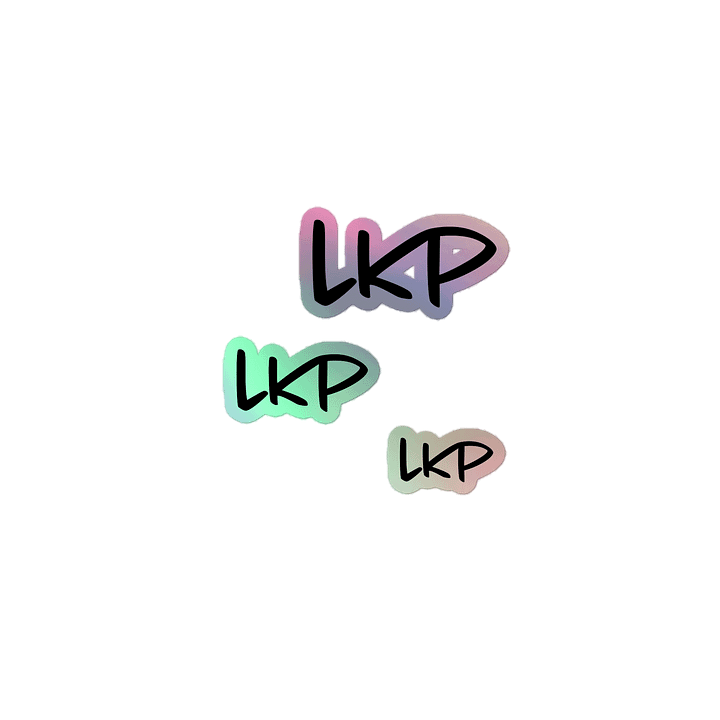 Low Key Philosopher Holograhpic Sticker product image (1)