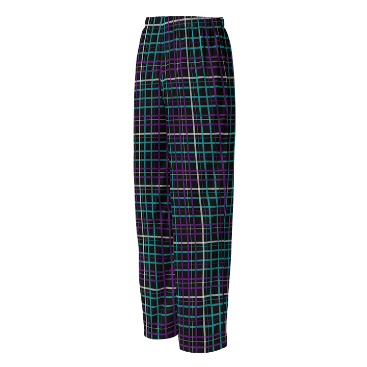 Black Plaid Pajama Pants product image (2)