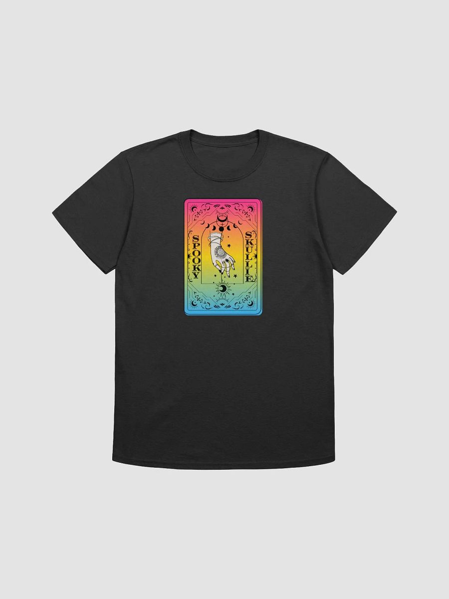 Spooky Skullie Pan Tarot Card Soft Shirt product image (1)