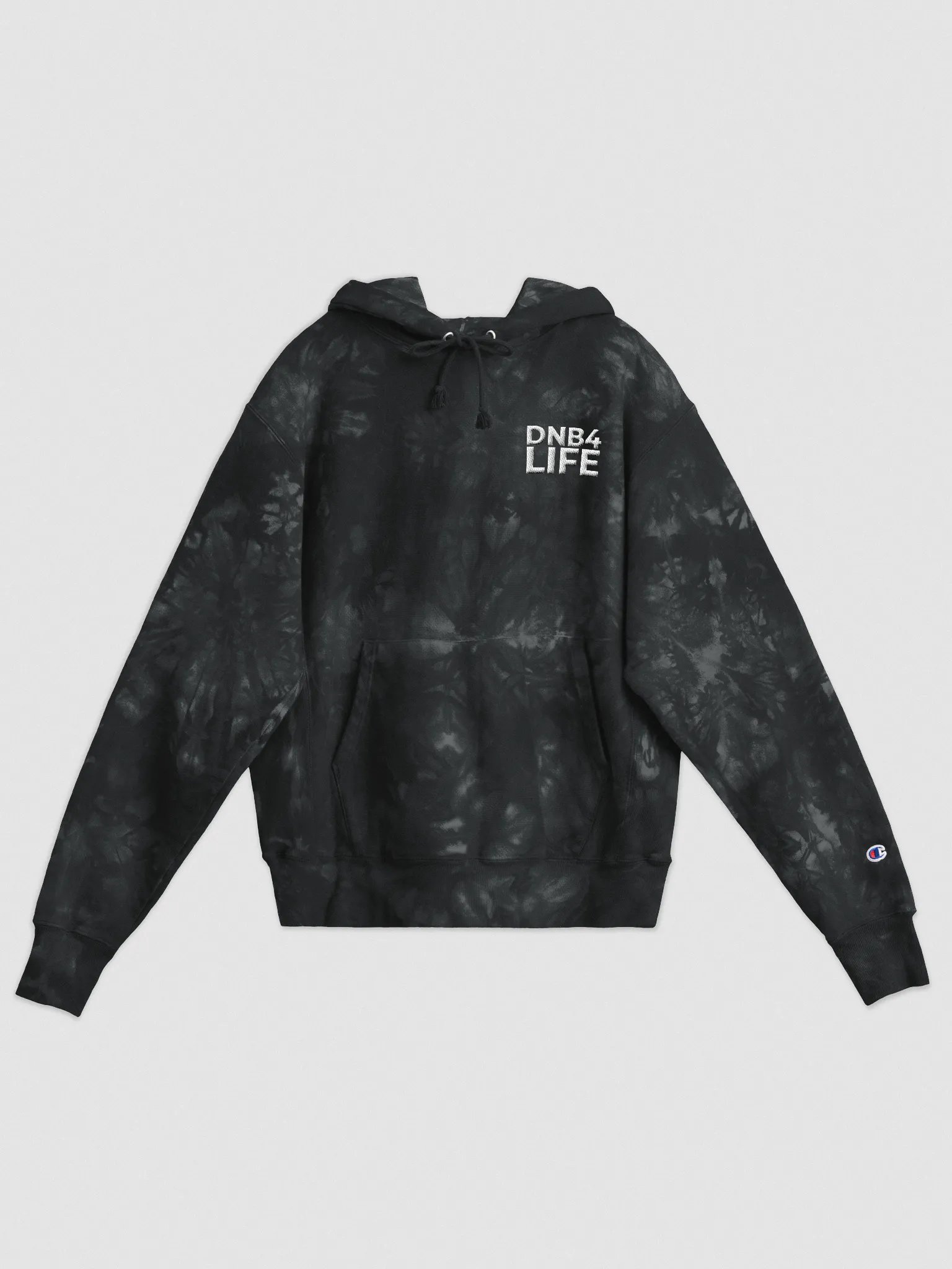 DNB4LIFE Champion Tie-Dye Hoodie product image (1)
