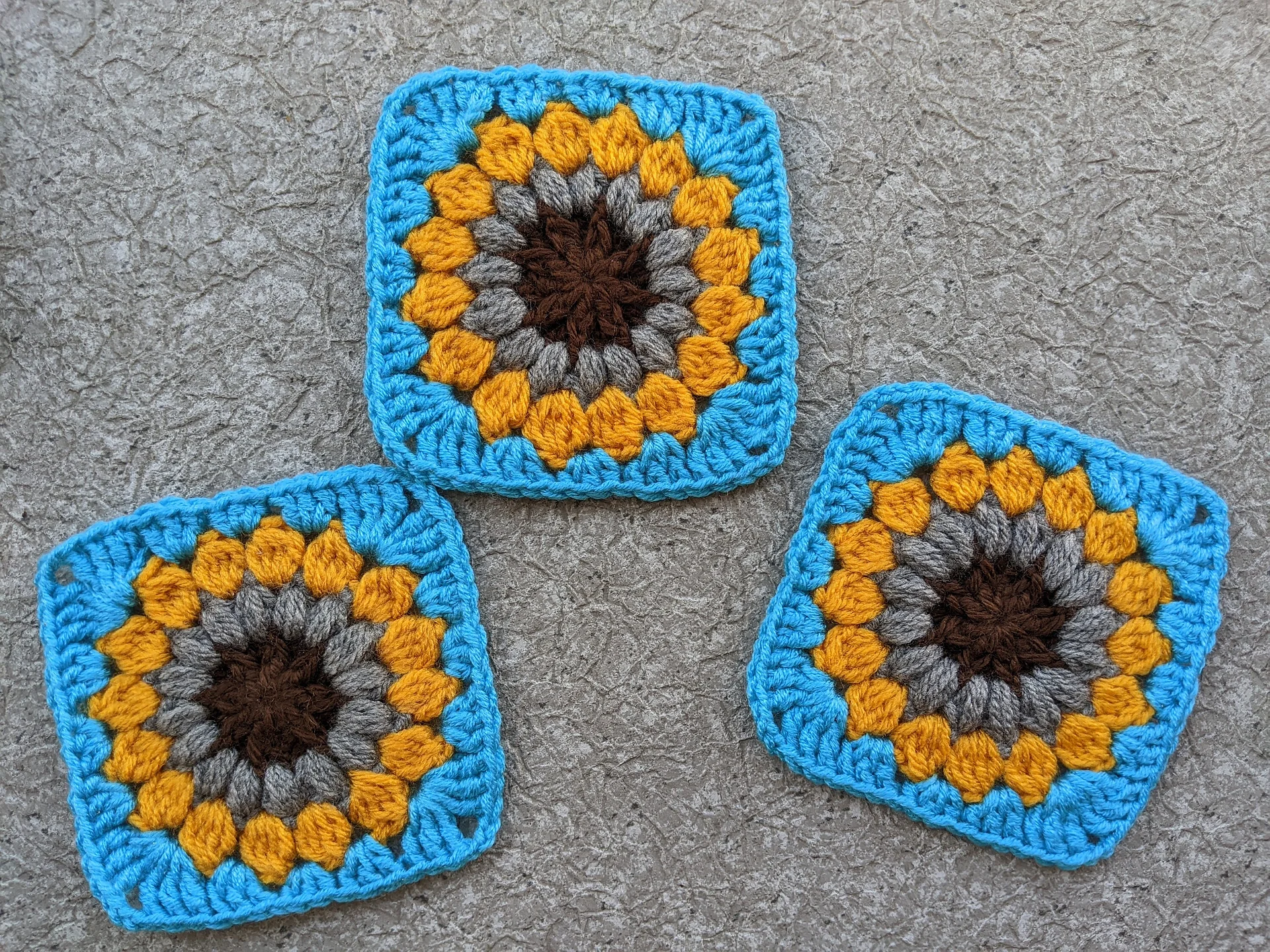 Crochet Sunburst Granny Square Pattern product image (4)