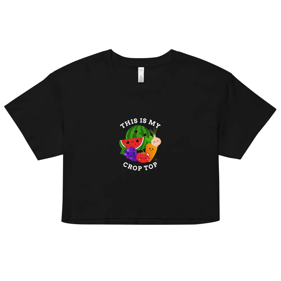 The Punny Plant Crop Top product image (27)