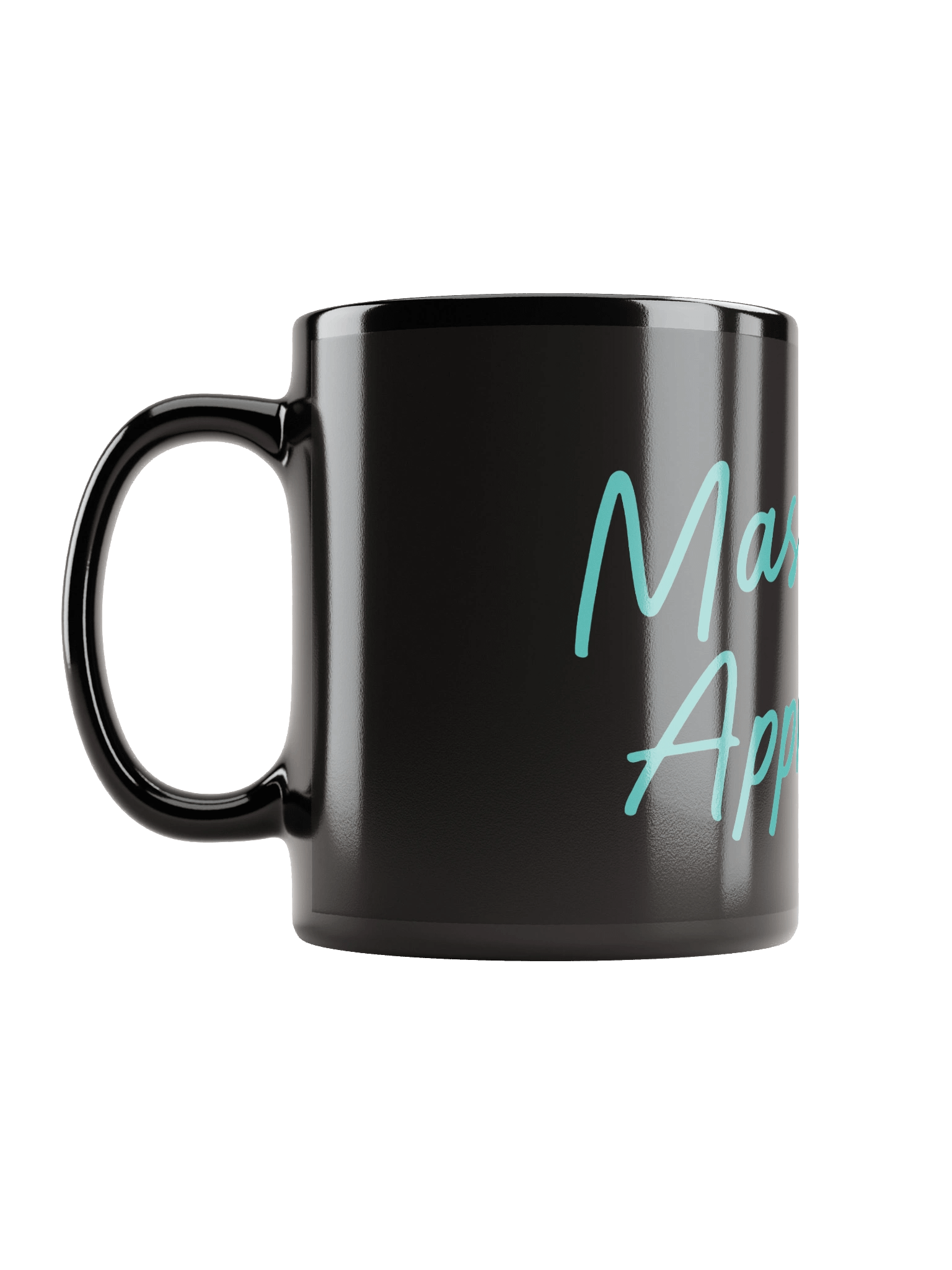 Massive Appreesh Signature Black Teal Mug product image (6)