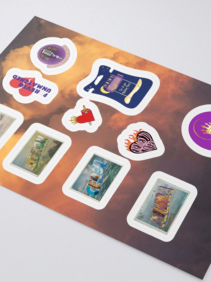 Castleton Sticker Sheet product image (2)