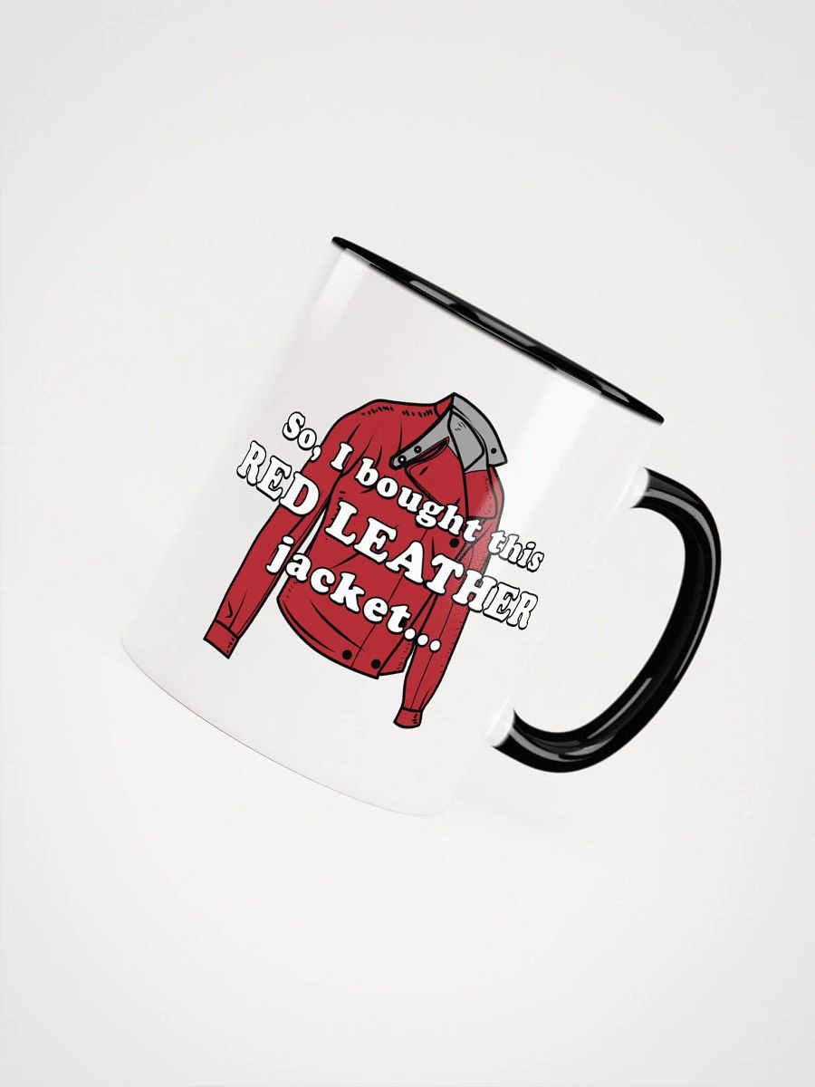 Red Leather Jacket - Mug with Color Inside product image (36)