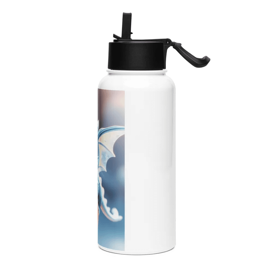 Whimsical Blue Dragon Stainless Steel Water Bottle product image (3)