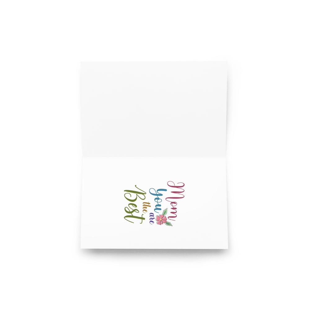 Blossoming Bicycle Bliss Best Mom Ever Greeting Card product image (7)
