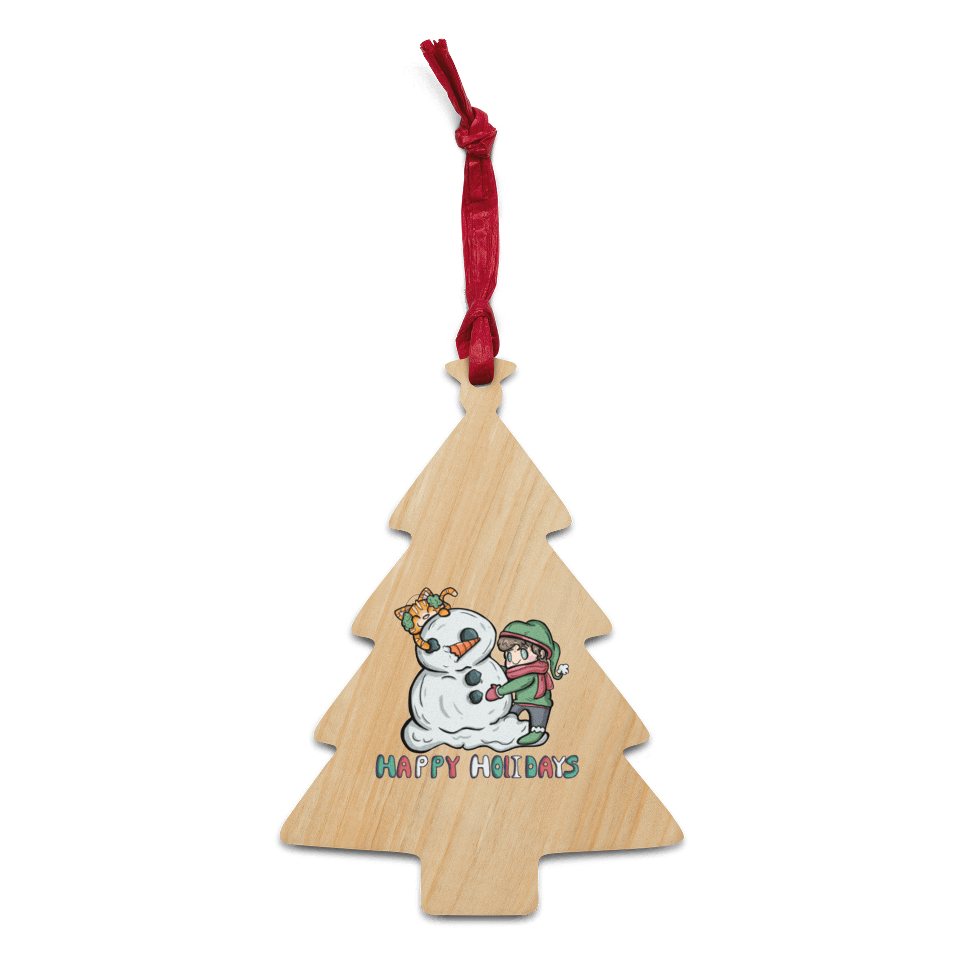 Arcade Warrior Happy Holidays Ornament Christmas 2025 product image (1)