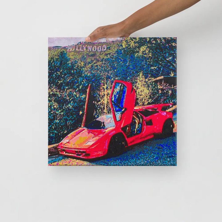 Hollywood Hills Canvas Print product image (2)