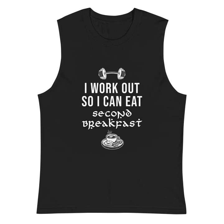 Premium Training Tank - I work out so I can eat second breakfast product image (2)