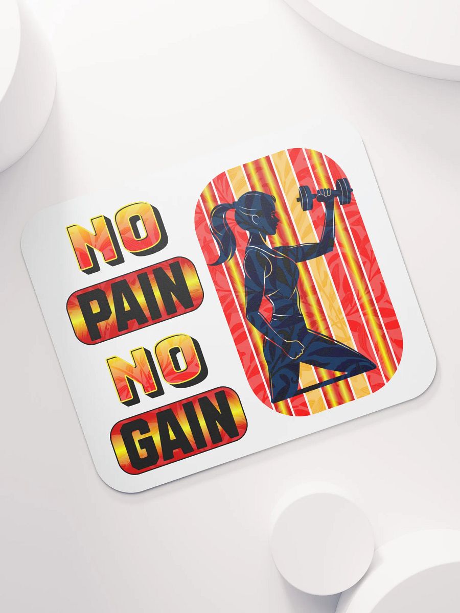 No Pain No Gain Mouse Pad product image (5)
