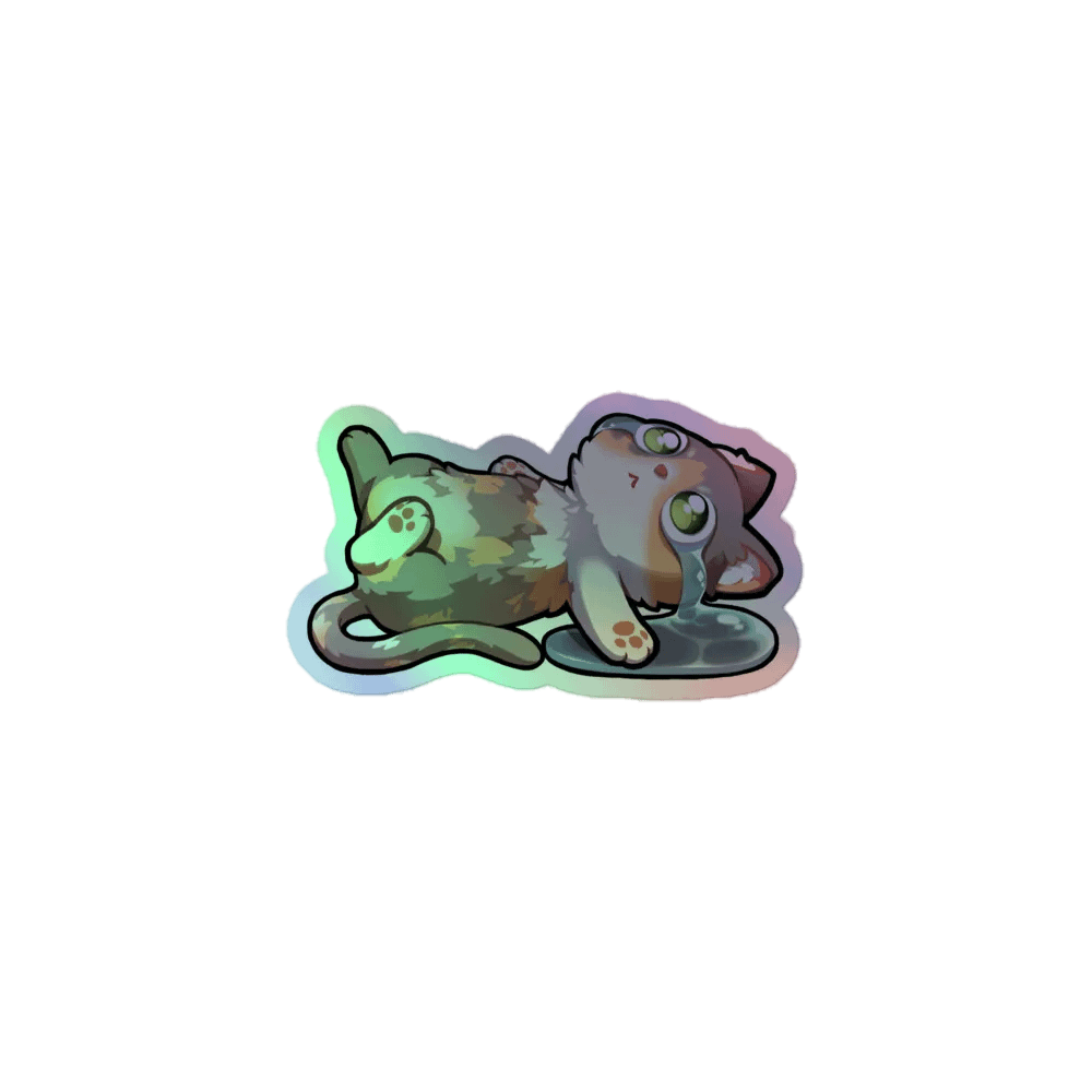 Cry Holo Sticker product image (1)