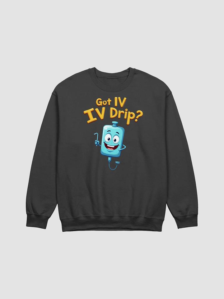 Smiling IV Drip Crewneck Sweatshirt product image (8)