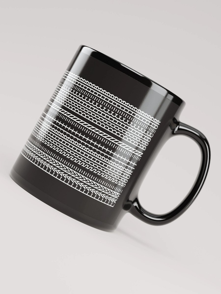 Mug Noir Codé Zen Blanc - L'Ame Sourit en Douceur - Cadeau élégant product image (4)