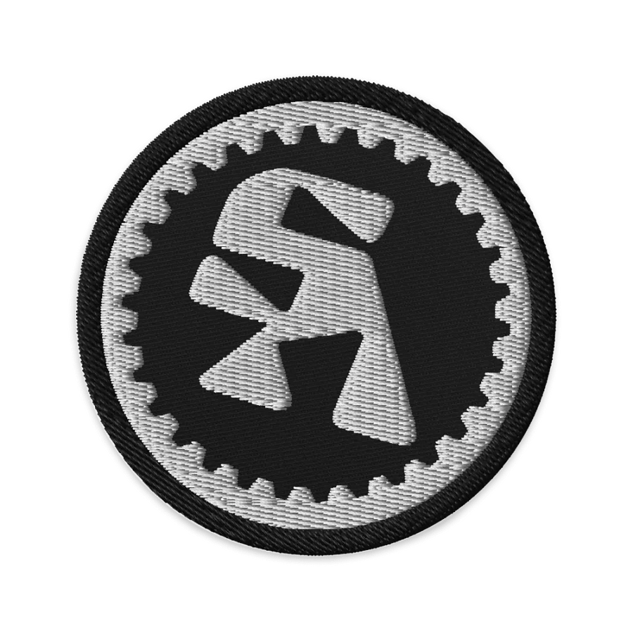 SOLEMN ASSEMBLY EMBROIDERED PATCH (white) product image (1)