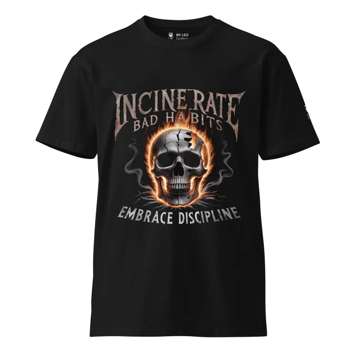 Incinerate Bad Habits, Embrace Discipline product image (1)