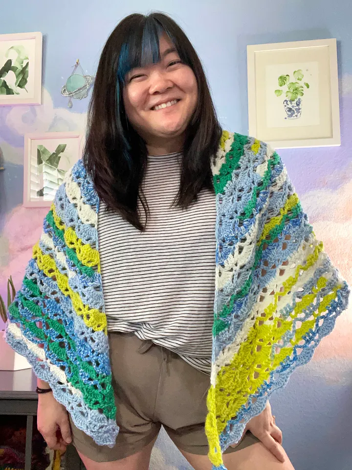 Crochet Beach Shawl product image (1)