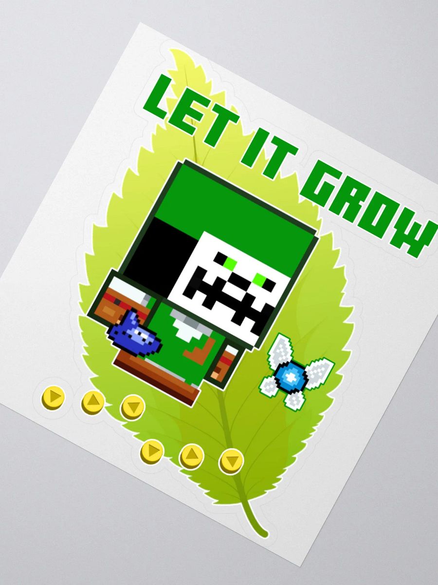 Aggro - Let It Grow - Sticker product image (2)