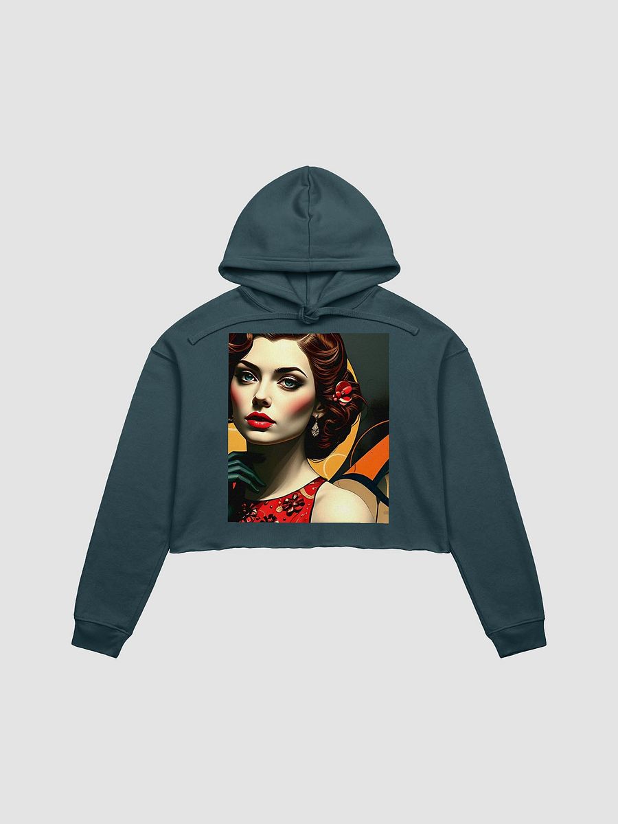 Cozy Chic: Bella+Canvas Fleece Crop Hoodie product image (1)