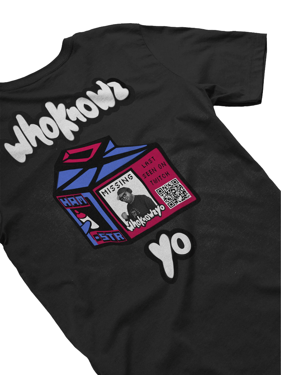 Whoknowz Yo Missing Milk Carton unisex (S-5XL) product image (4)