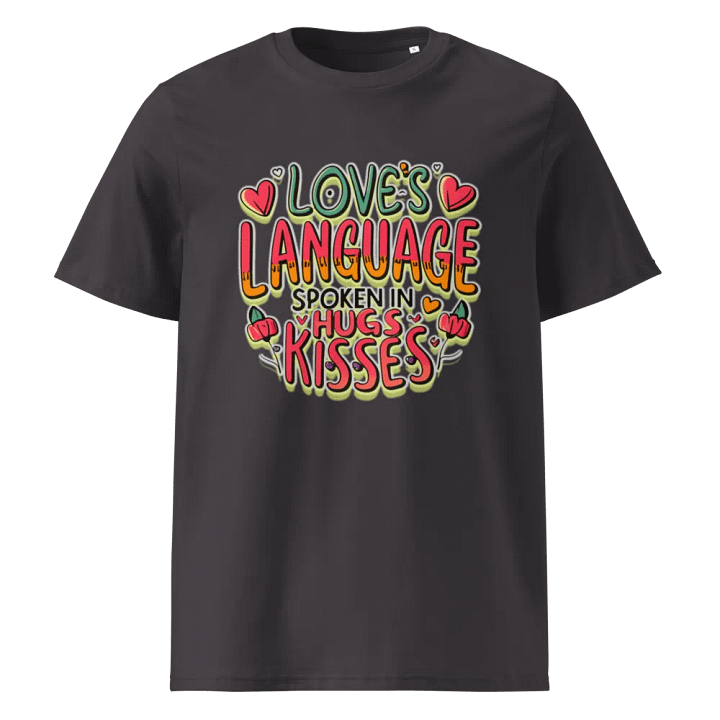 Love's Language spoken in hugs & Kisses T-shirt - Ver 2 product image (2)