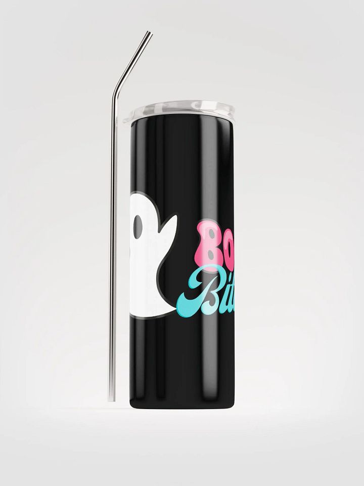Boo Bitch Tall Tumbler with Straw product image (1)