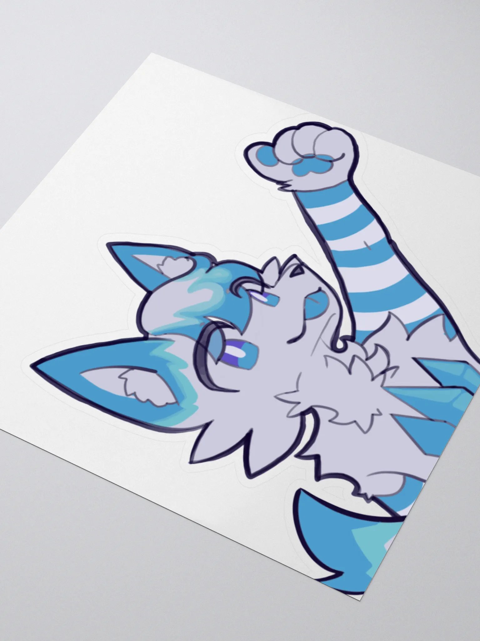 Classic Naidru Thumb Up Kiss-Cut Stickers product image (7)