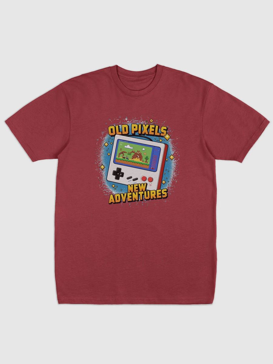 Old Pixels New Adventures Funny Gaming T-shirt product image (3)