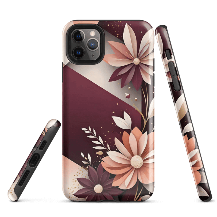 Floral Tough Phone Case product image (3)