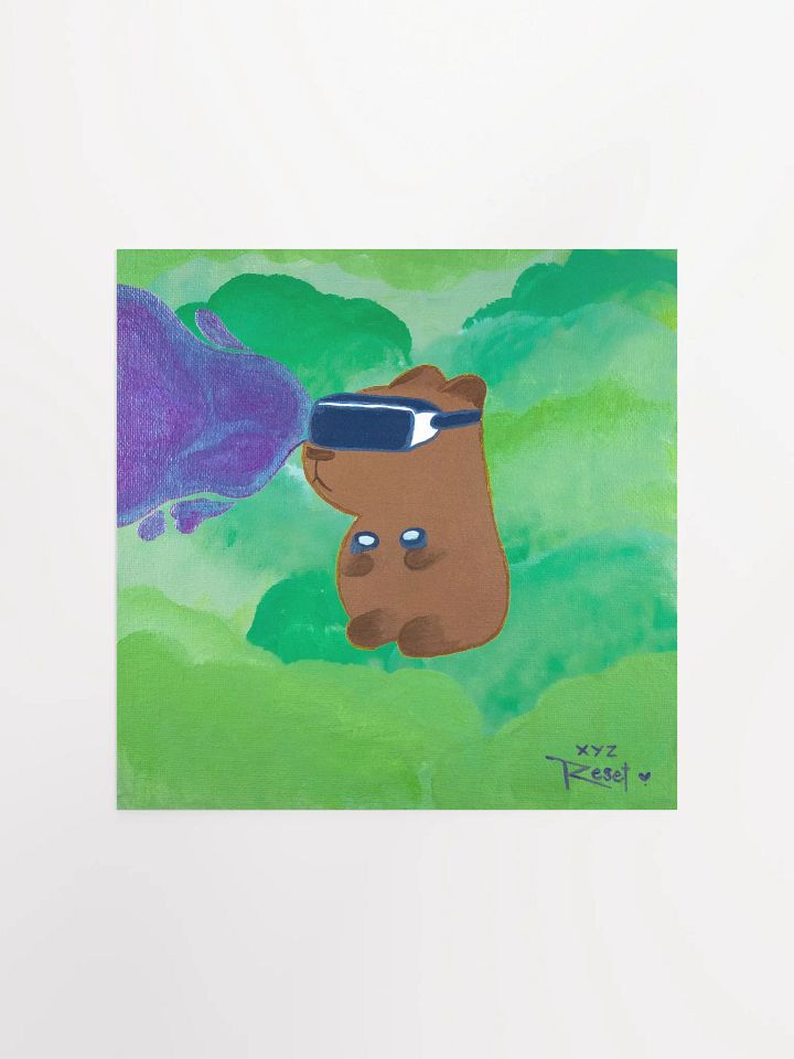 ❇️ VRbara | Capybara Print product image (1)